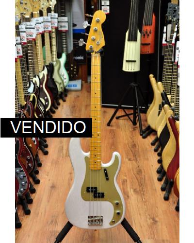 Fender American Vintage 57 Precision Bass White Blonde